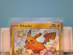Pikachu 131/091 SV: Paldean Fates NM Pokemon 2024 - Image 4