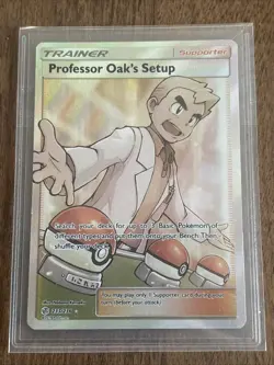 Professor Oak's Setup 233/236 Cosmic Eclipse Pokemon NM - Image 1