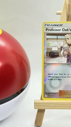 Pokemon Card Professor Oak's Setup 201/236 - Cosmic Eclipse Reverse LP - Image 3