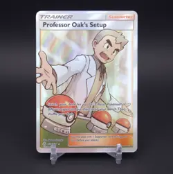 Pokemon | Professor Oak's Setup 233/236 - ULTRA RARE! - 2019 S&M: Cosmic Eclipse - Image 1