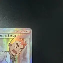 The Pokemon Company Professor Oak's Setup Full Art Holo UR 233/236 EN 2019 - Image 2