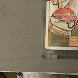 Pokemon Professor Oak's Setup Full Art Ultra Rare Trainer 233/236 Holo - Image 5