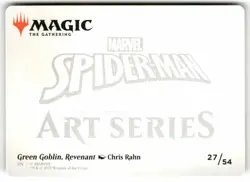 Green Goblin Revenant Art Card 27 MTG ASSPM S NM - Image 2