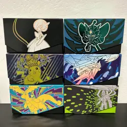 Lot Of 6 Empty ETB Elite Trainer Box Pokemon Card Boxes - ETB Boxes Only Lot #15 - Image 1