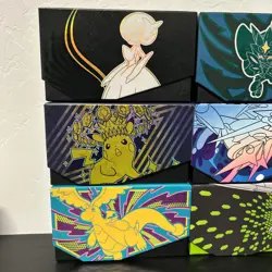Lot Of 6 Empty ETB Elite Trainer Box Pokemon Card Boxes - ETB Boxes Only Lot #15 - Image 2