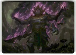 Rot Curse Rakshasa Art Card /54 13 MTG AATDM S NM - Image 1