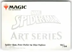 Spider Ham Peter Porker Art Card 19 MTG ASSPM S NM - Image 2