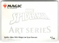 Spider Man Web Slinger Art Card 4 MTG ASSPM S NM - Image 2