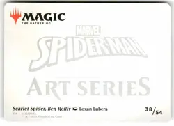 Scarlet Spider Ben Reilly Art Card 38 MTG ASSPM S NM - Image 2