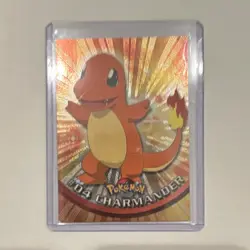Topps Pokemon Topps Series 1 Charmander #4 Holo Common EN Trading Card - Image 1