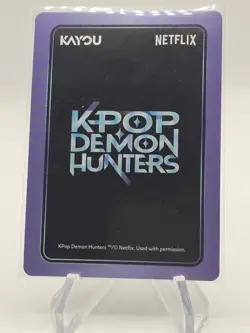 Jinu - Kayou KPop Demon Hunters Trading Card UR-009 NM - Image 2