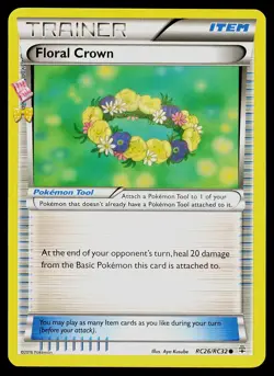 Pokemon Card Floral Crown RC26/RC32 Generations Radiant Collection Common - Image 1
