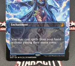 MTG Omniscience- DAMAGED -Enchanting Tales Magic the Gathering Card # 070 - Image 4