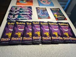 Pokemon Card Packs Lot includes McDonalds, Halloween, Spectral Forces, Prize pks - Image 4