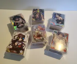 100 Random Anime Girl Cards Bundle - NO DUPLICATES!!! - Image 1