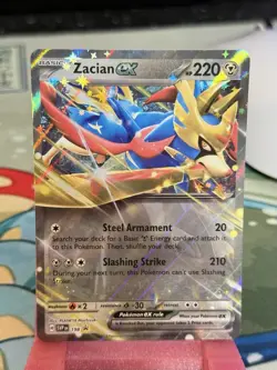Zacian Ex (Black Star Promo) - SVP 198 - Pokemon Scarlet & Violet: Promo Card - Image 1