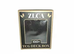 Mana TCG 100+ Card Deck Box Magnetic Closure Black New In Box - Image 2