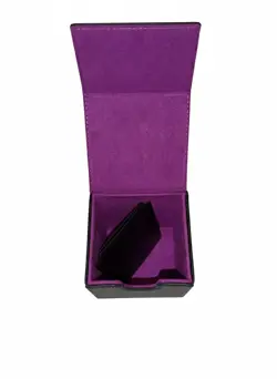 Mana TCG 100+ Card Deck Box Magnetic Closure Black New In Box - Image 3