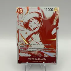 One Piece Card Game - Monkey.D.Luffy (3rd Anniversary Promo) ST10-006 SR - Image 1