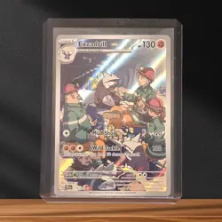 Pokemon TCG Excadrill 174/162 Full Art Secret Rare · Holo Trainer Gallery - Image 1