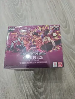 One Piece Card Game OP-11 A Fist of Divine Speed Booster Box Sealed And English - Image 1