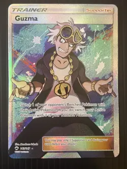 Guzma 143/147 Burning Shadows Pokemon Card - Image 1