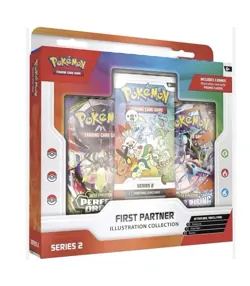 Pokemon TCG First Partner Illustration Collection Series 2 3-Card Promo English - Image 1