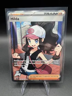 Hilda 164/086 WHT Ultra Rare Full Art Trainer Pokemon TCG Card NM - Image 1