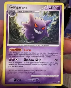 Pokemon TCG Gengar 16/99 Arceus Rare 2009 NM/LP English Card - Image 1