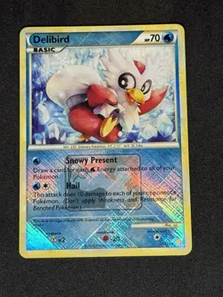 Delibird - (League Promo) 39/123 League & Championship Cards Reverse Holo - Image 1