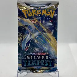 Pokemon Sword & Shield Silver Tempest Booster Pack 10 Cards Lugia Pokemon - Image 1