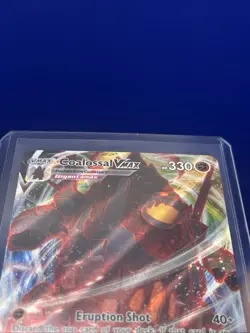 Pokemon TCG Coalossal VMAX 099/185 Swsh04: Vivid Voltage Ultra Rare Holo Card - Image 3