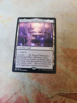 Takenuma, Abandoned Mire Kamigawa Neon Dynasty MTG NM - Image 1