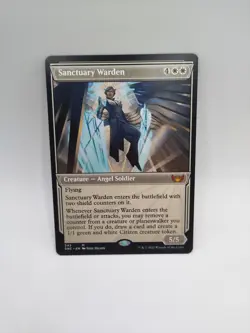 1x Sanctuary Warden (MTG, Streets of New Capenna) SHOWCASE - Image 1