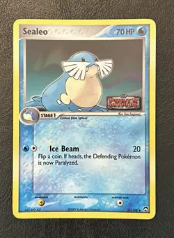 Pokemon TCG Sealeo 37/108 EX Power Keepers Reverse Holo Stamped - Image 1