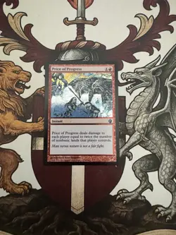Price of Progress -Foil Near Mint MTG Premium Deck Series: Fire and Lightning NM - Image 2