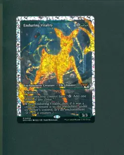 Magic the Gathering Enduring Vitality English Fracture Foil NM - Image 1