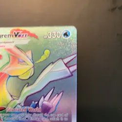 Pokemon - Kyurem VMAX 197/196 Lost Origin Rainbow Secret Rare NM Condition 2022 - Image 3