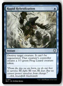 Rapid Hybridization 111 MTG BLC U NM - Image 1