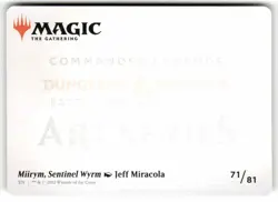 Miirym Sentinel Wyrm Art Card 71 MTG ASCLB S NM - Image 2