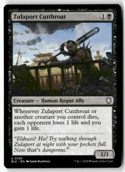 Zulaport Cutthroat 190 MTG BLC U NM - Image 1
