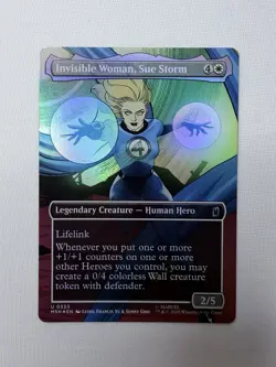 MTG Marvel Super Heroes Fantastic 4 Full Extended Art Foil Bundle M/NM - Image 5