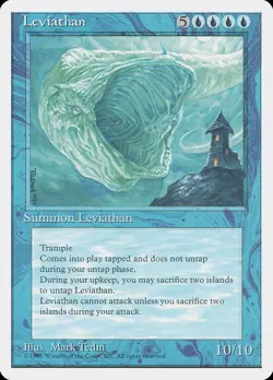 MTG Leviathan ** Fourth Edition ** English (NM) - Image 1