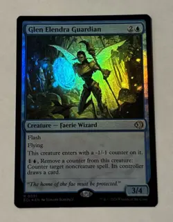 MTG Glen Elendra Guardian - Lorwyn Eclipsed FOiL LP - Image 1