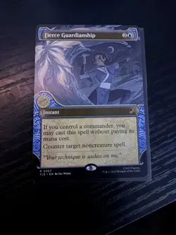 Fierce Guardianship (Showcase) Avatar: The Last Airbender Regular NM Pack Fresh - Image 1
