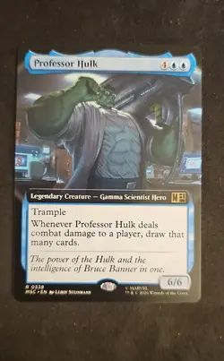 Professor Hulk (Extended Art) Commander: Marvel Super Heroes Regular - Image 1