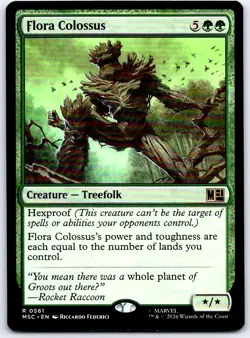 Flora Colossus 561 R Commander: Marvel Super Heroes MTGNM/M - Image 1