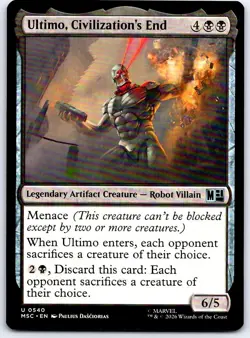 Ultimo, Civilization's End 540 Commander: Marvel Super Heroes MTGNM/M - Image 1