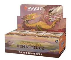 Magic The Gathering Dominaria Remastered Draft Booster Box Factory Sealed - Image 1