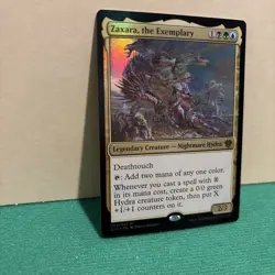 MTG Magic the Gathering Zaxara the Exemplary (foil) Commander 2020 (#20) NM - Image 2